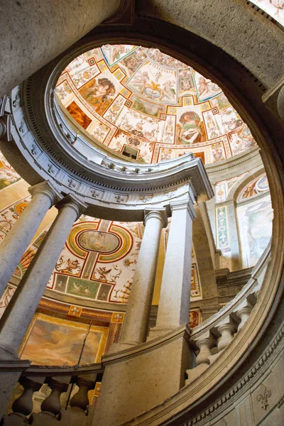 Caprarole Viterbo Lazio Itálie 2016 Královské Schodiště Palazzo Farnese — Stock fotografie