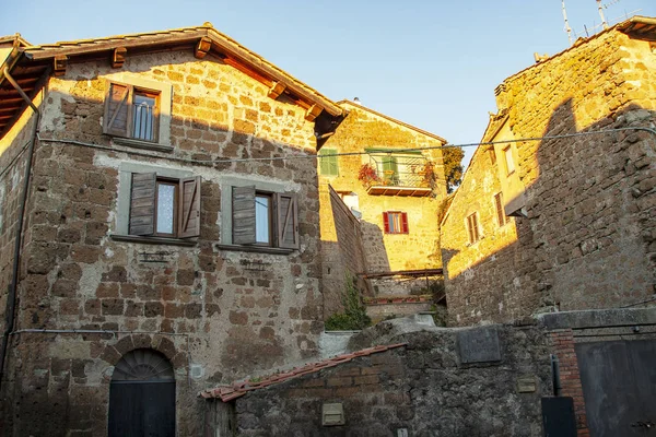 Torre Medieval Iglesia Sutri Lazio Italia — Foto de Stock