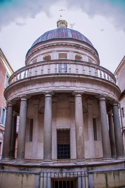 Tempio San Pietro Montorio Uno Dei Capolavori Dell Architettura Rinascimentale — Foto Stock