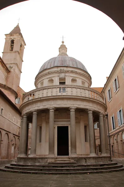 Tempio San Pietro Montorio Uno Dei Capolavori Dell Architettura Rinascimentale — Foto Stock