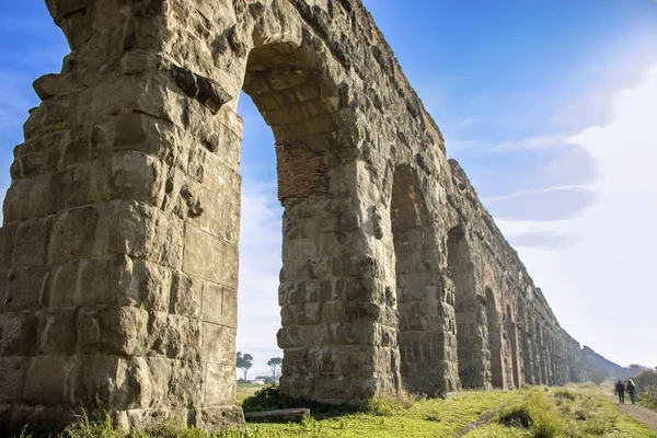 Parco Acquedotti Appia Roma Italia — Foto Stock