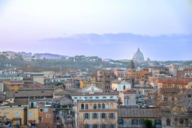 Roma cityscape Aventino Hill