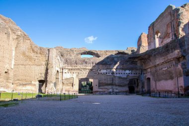 Caracalla Hamamları, Roma, İtalya Roma thermae görkemli kompleksi