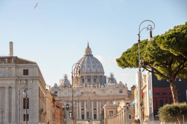 Görünüm Saint Peter Bazilikası Roma, İtalya 
