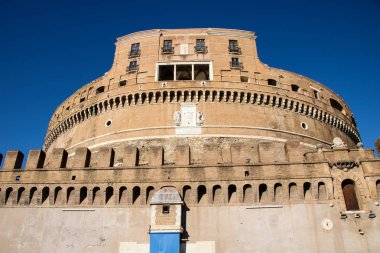 Ortaçağ Melek Şatosu'nda Roma, İtalya
