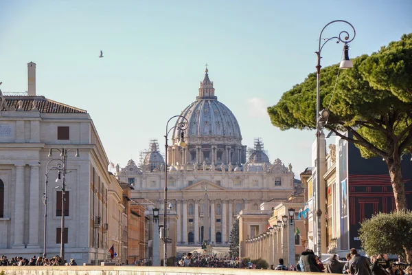 Görünüm Saint Peter Bazilikası Roma, İtalya 