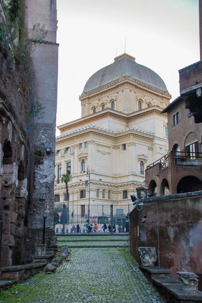 Roma Italia 2018 Grande Sinagoga Roma — Foto Stock