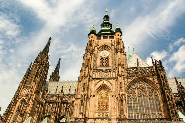 Büyükşehir Saints Vitus Katedrali, Wenceslaus ve Adalbert kale karmaşık Prag, Çek Cumhuriyeti. 