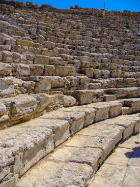  Arkeolojik Segesta-Calatafimi, Sicilya, İtalya'nın Segesta şehir Yunan Tiyatrosu