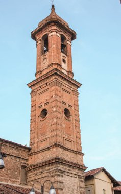 Alba şehir ve onun kuleleri, Piemonte, İtalya