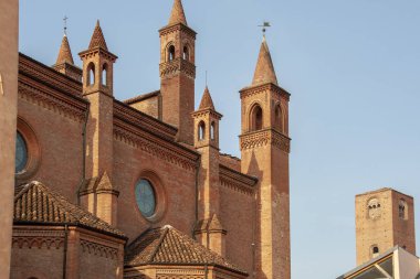 Alba şehir ve onun Katedrali, Piemonte, İtalya