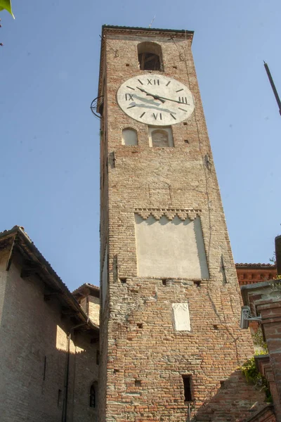 Burg Van Neive Langhe Een Van Mooiste Burg Van Italië — Stockfoto