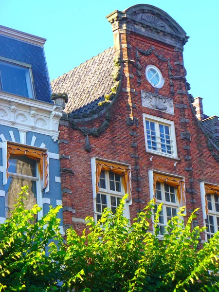 Oud Gebouw Historische Binnenstad Van Monnickendam Nederland — Stockfoto