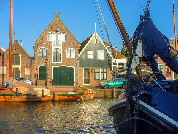 Der Hafen Von Monnickendam Niederland — Stockfoto