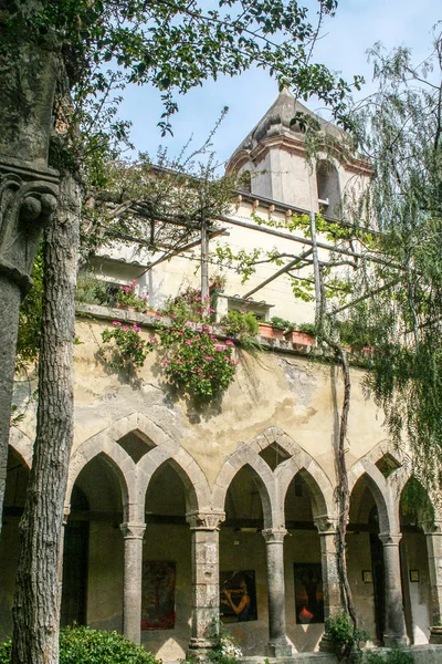 Sorrento Italië 2009 Het Middeleeuwse Klooster Van Sint Franciscus Sorrento — Stockfoto