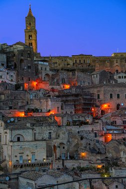 Matera şehir ve tarihsel taş, Unesco wolrd miras, Matera, Basilicata, İtalya