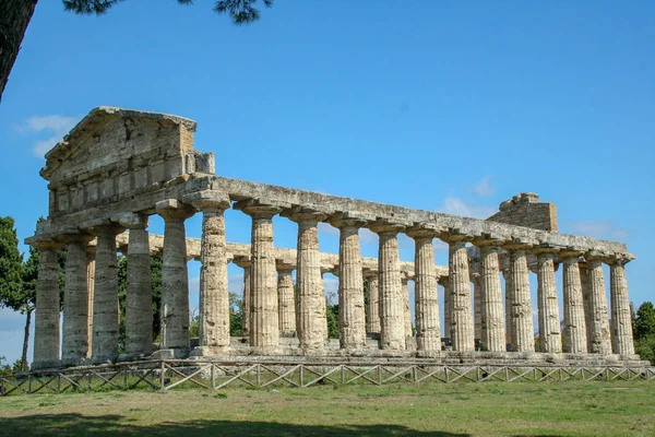 Tempel Van Athena Bekend Als Tempel Van Ceres — Stockfoto