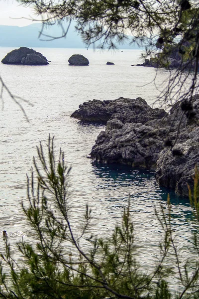 Paisaje Costa Maratea Basilicata Italia — Foto de Stock