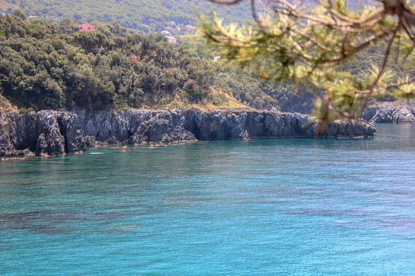 Landschap Van Kust Zee Van Maratea Basilicata Italië — Stockfoto