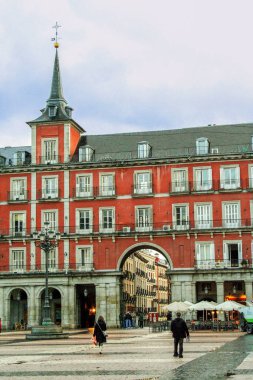 Madrid - İspanya - Şubat 2010 - Plaza Mayor 