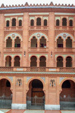 Plaza de toros de Las Ventas, Madrid, İspanya 'nın en ünlü arenası.