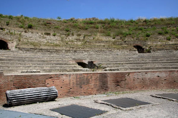 Pozzuoli amfiteátrum — Stock Fotó