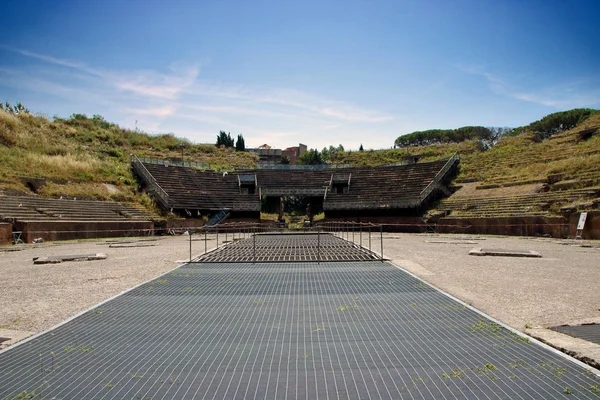 Pozzuoli amfiteátrum — Stock Fotó