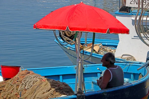 Pescador pozzuoli — Foto de Stock