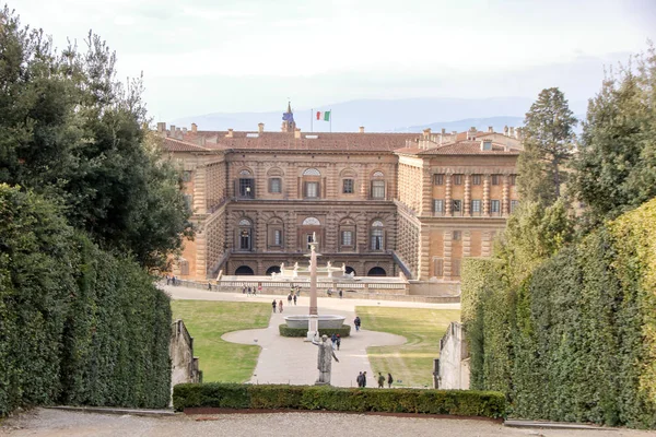 Jardín Boboli y Palacio Pitti —  Fotos de Stock