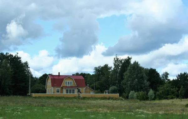 Zona rural finlandesa — Fotografia de Stock