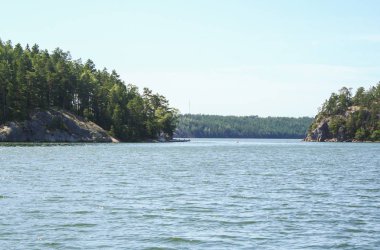 Finlandiya 'nın adalar peyzaj