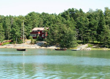 Finlandiya 'nın adalar peyzaj