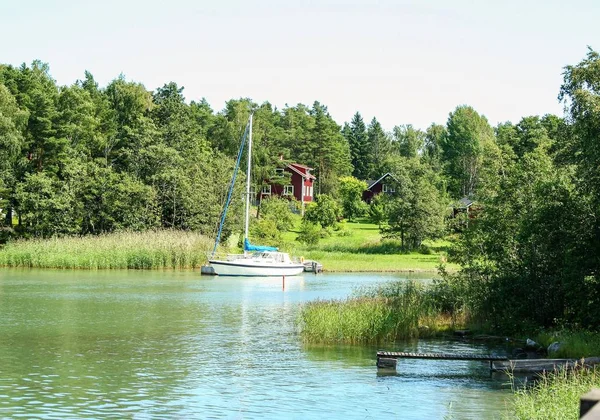 Landschaft des finnischen Archipels — Stockfoto