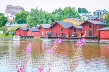 Porvoo kırmızı ahşap evler, Finlandiya
