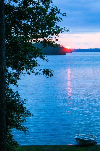 Saimaa lake, Finlândia — Fotografia de Stock