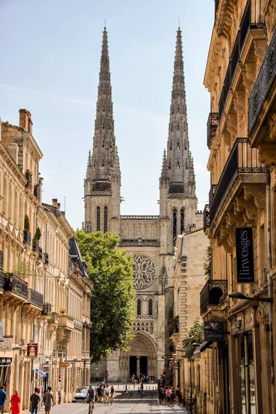 Katedra św Andrzeja w Bordeaux — Zdjęcie stockowe