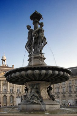 place de la bourse at night
