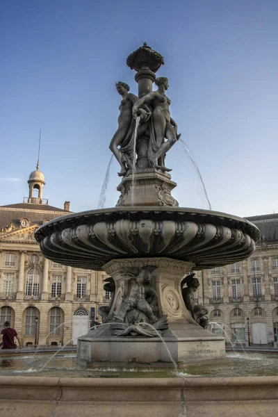 Place de la bourse di notte — Foto Stock