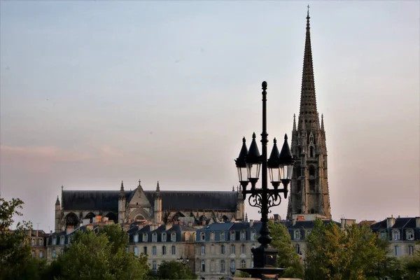 Собор Святого Андрея в Бордо — стоковое фото