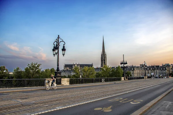 Paesaggio urbano di Bordeaux — Foto Stock