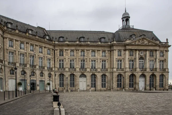 Place de la bourse à noite — Fotografia de Stock