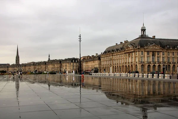 Panoramę miasta Bordeaux — Zdjęcie stockowe