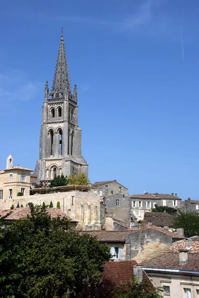 Vista da santa emilion — Fotografia de Stock