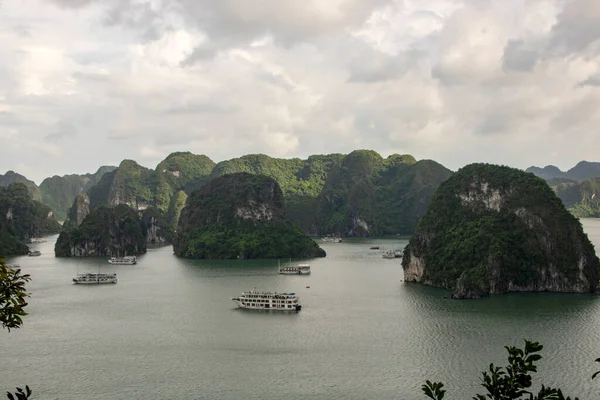 Prachtig Landschap Van Halong Baai Vietnam — Stockfoto