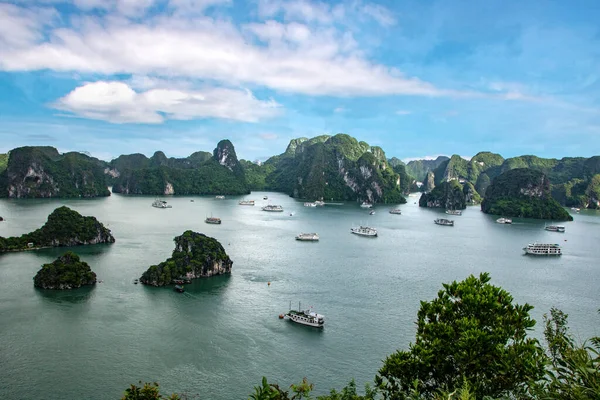 Prachtig Landschap Van Halong Baai Vietnam — Stockfoto