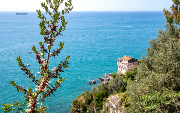 Tour Guet Médiévale Vietri Sul Mare Sur Côte Amalfitaine Italie — Photo