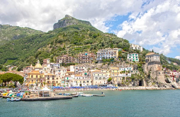 Cetara Italia Junio 2020 Pueblo Cetara Costa Amalfi — Foto de Stock