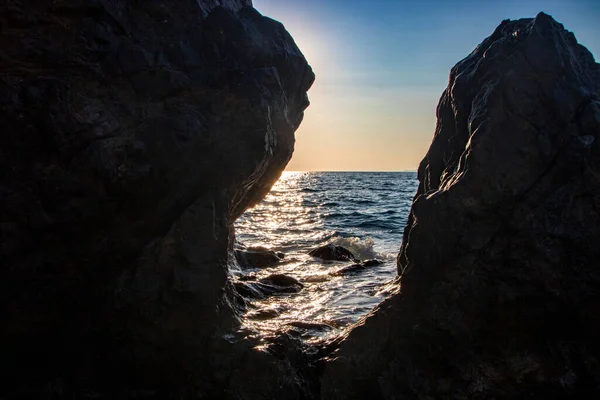 Scenic Landscape Maratea Coastline Basilicata Italy — Stock Photo, Image