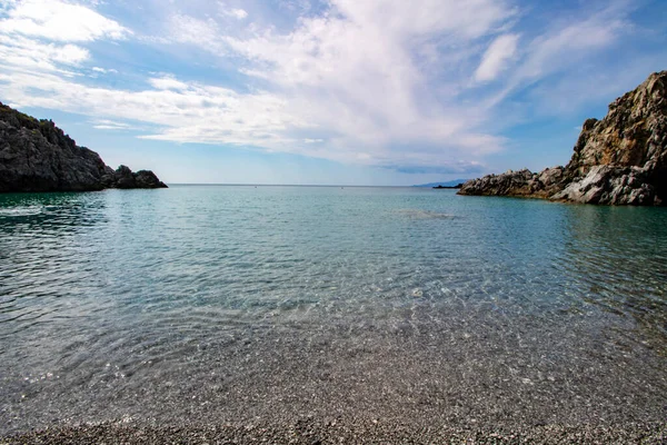 Naturskönt Landskap Vid Marateas Kust Basilicata Italien — Stockfoto