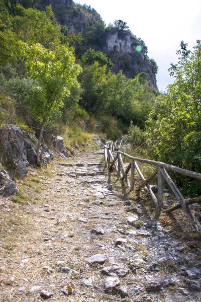 Μονοπάτι Πεζοπορίας Στη Maratea Στη Basilicata Ιταλία — Φωτογραφία Αρχείου